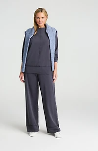 pure jill seamed french terry pants