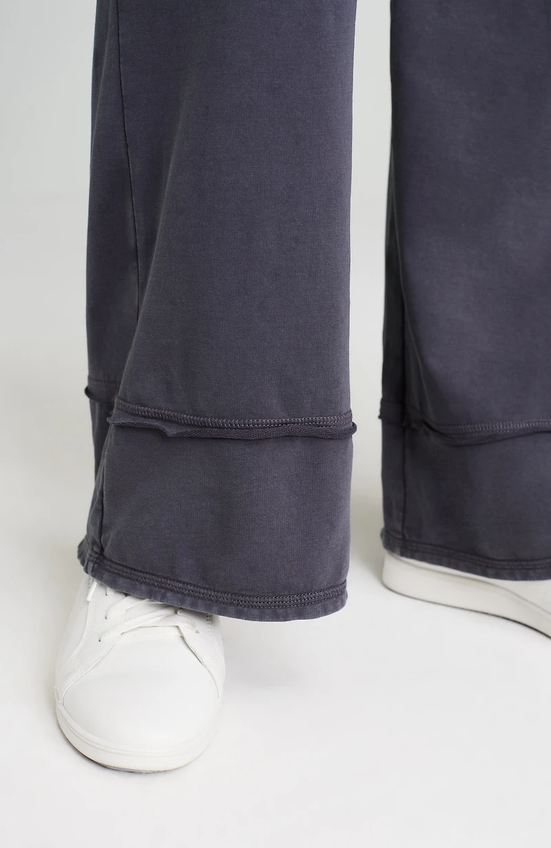 pure jill seamed french terry pants