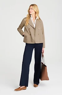 trench swing jacket