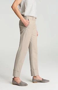 cuffed chino pants