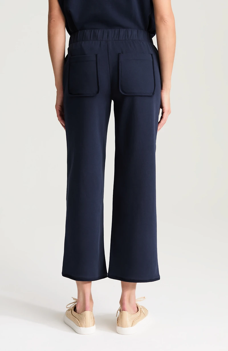 getaway wide-leg knit crops