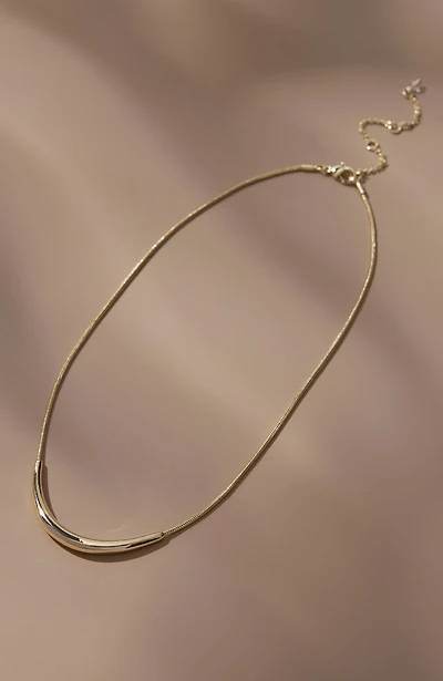 demi-fine bar necklace