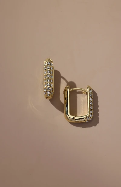 demi-fine huggie hoops