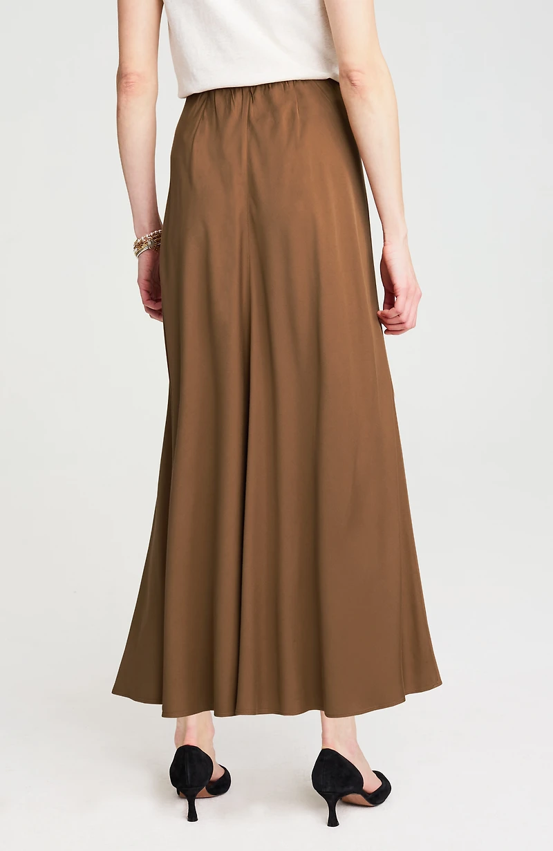 pure jill a-line maxi skirt