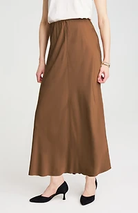 pure jill a-line maxi skirt