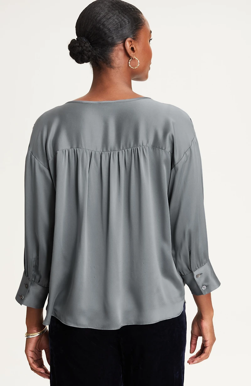 pure jill silk blouse