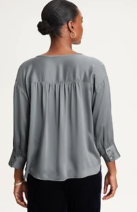 pure jill silk blouse