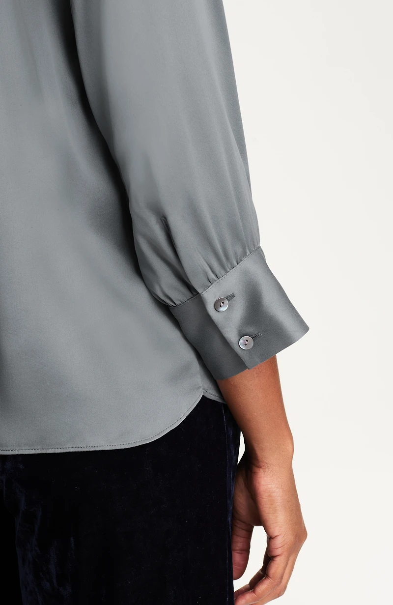 pure jill silk blouse