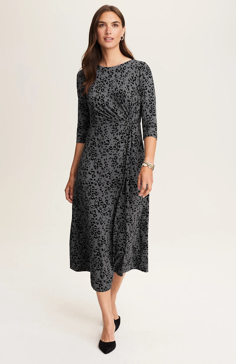wearever twist waist dress