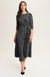 wearever twist waist dress