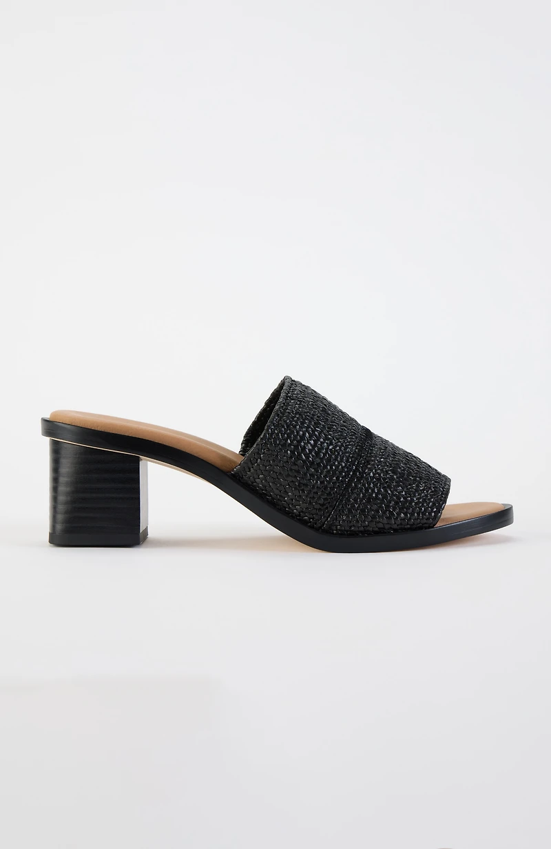avery textured heels