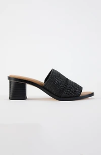 avery textured heels