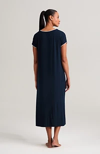 sleep tranquil knit midi gown