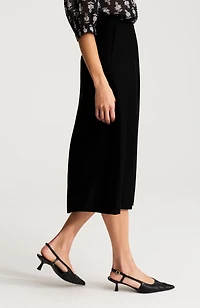 pure jill linen-blend maxi skirt