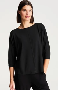 fit lounge slub-jersey tee