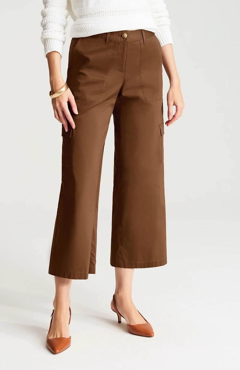 pima cotton–blend cargo crops