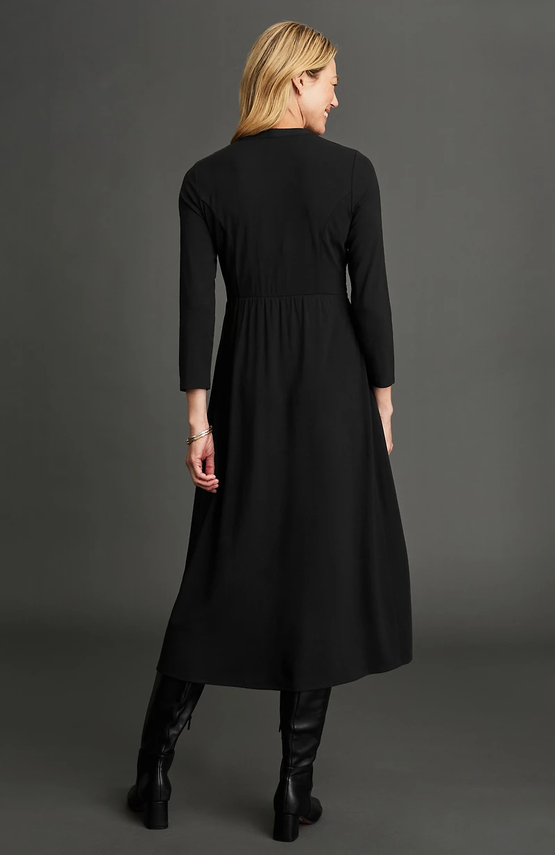 wearever wrap-waist dress
