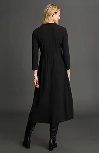 wearever wrap-waist dress