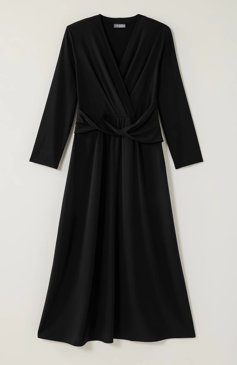 wearever wrap-waist dress