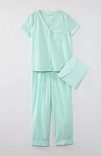 lightweight cotton sleep set