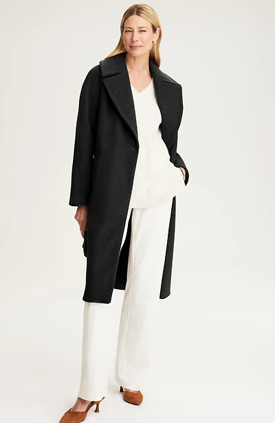 notch-collar coat