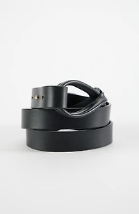leather loop belt