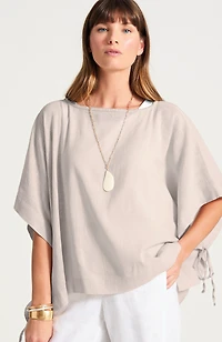 summer woven poncho