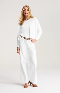 relaxed cotton cardi