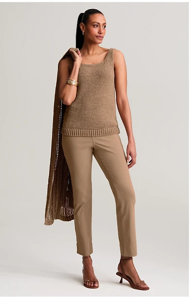 crochet layering tank