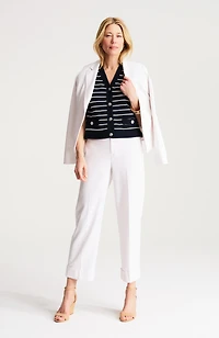 wearever striped sweater-vest