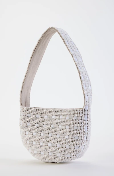 beaded shoulder bag
