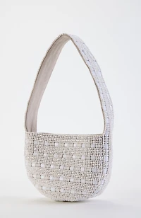 beaded shoulder bag