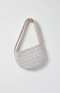 beaded shoulder bag