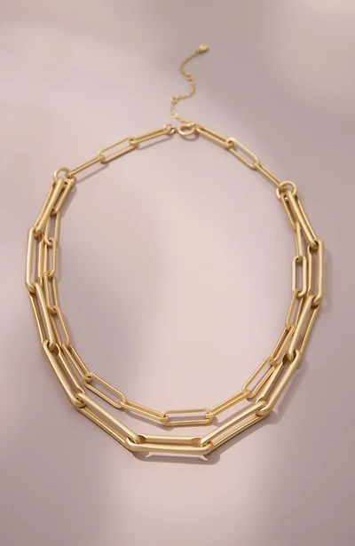 modern metals necklace