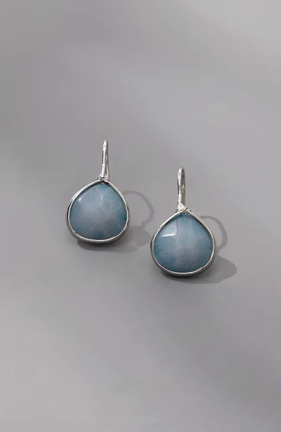 blue jade drop earrings
