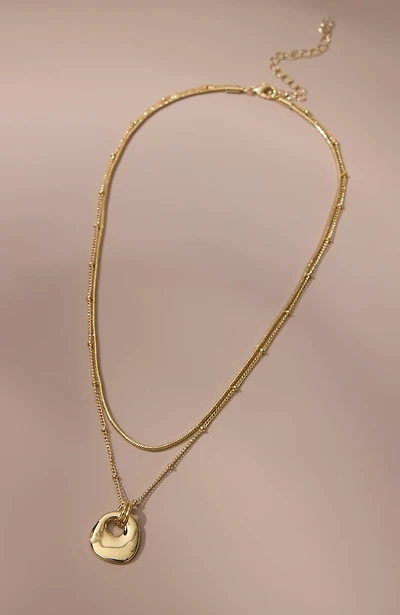 demi-fine pendant necklace