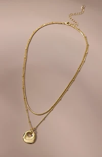 demi-fine pendant necklace