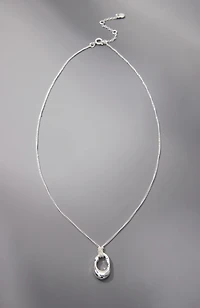 sculptural pendant necklace