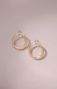 ring drop earrings
