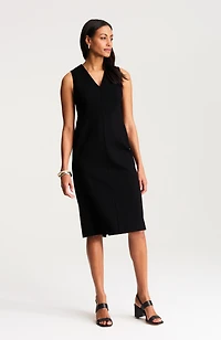 wearever sculpted-knit sleeveless dress