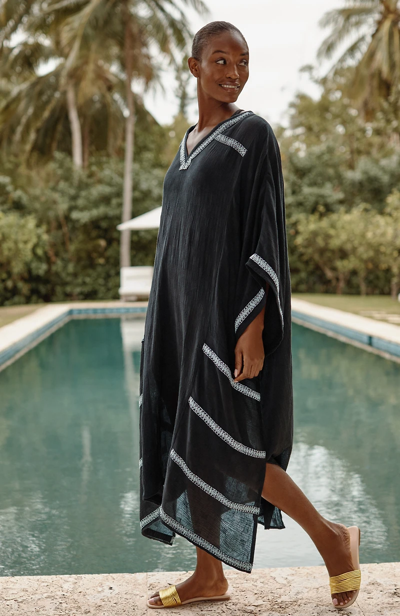 modern stripes caftan