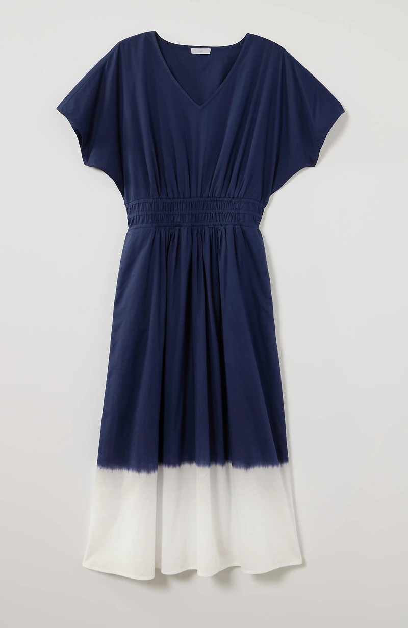 dip-dyed dress