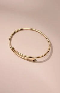 aventurine wire bracelet