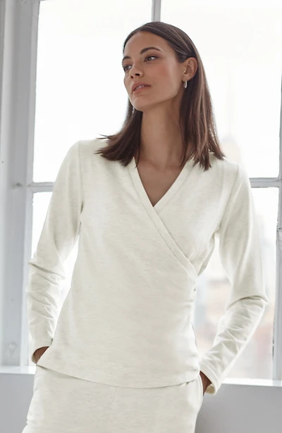 Fleece Wrap Top