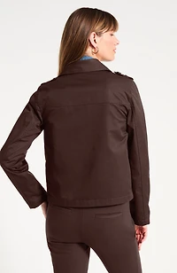Water-Repellent Trench Jacket