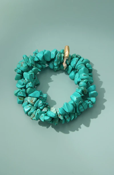 turquoise stretch bracelet