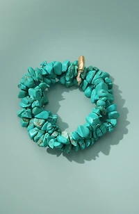 turquoise stretch bracelet