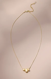 Demi-Fine Brushed-Gold Necklace