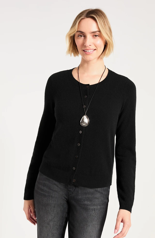Pure Jill Cashmere Cardigan