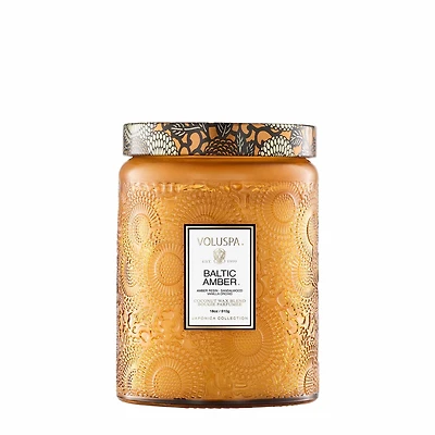 Baltic Amber Large Jar Candle